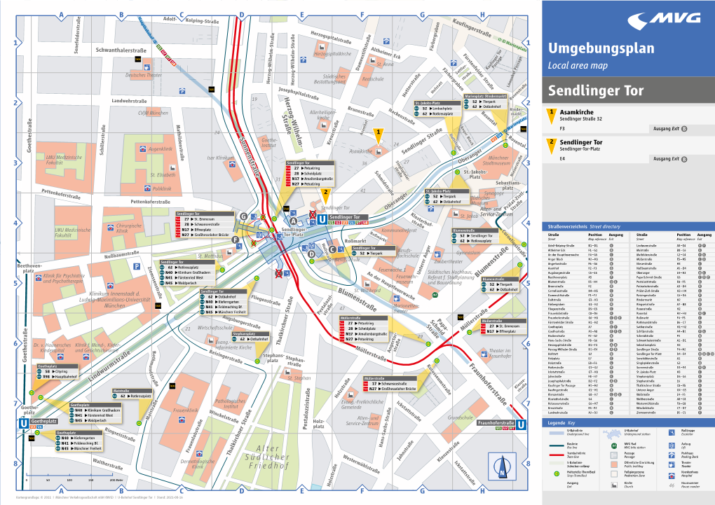 U-Umgebungsplan Sendlinger