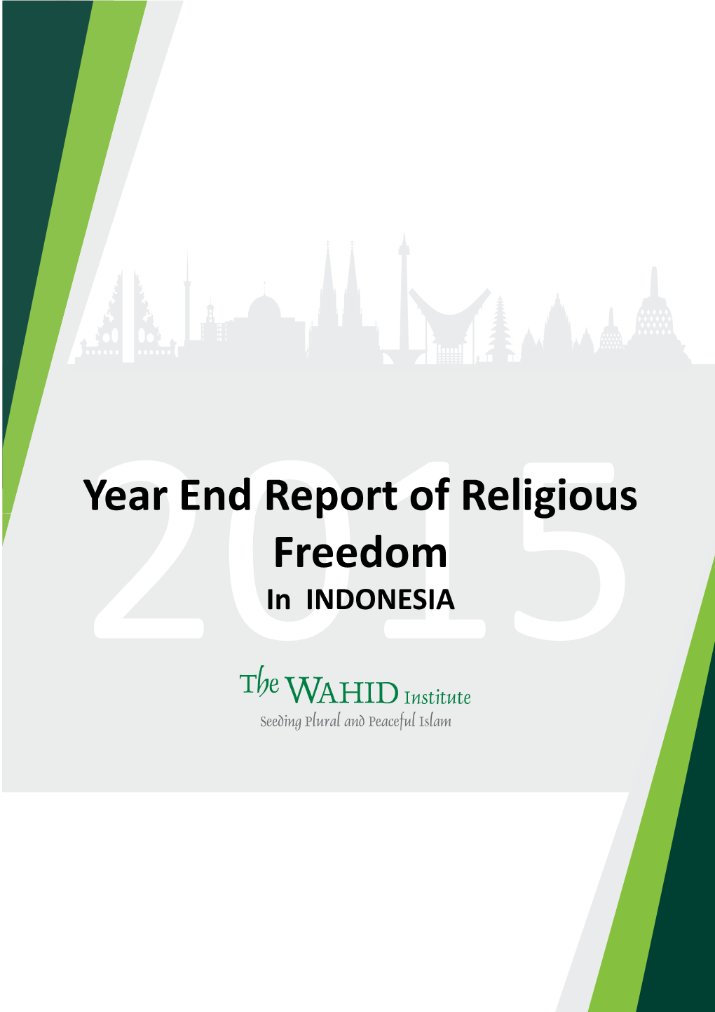 Year End Report of Religious