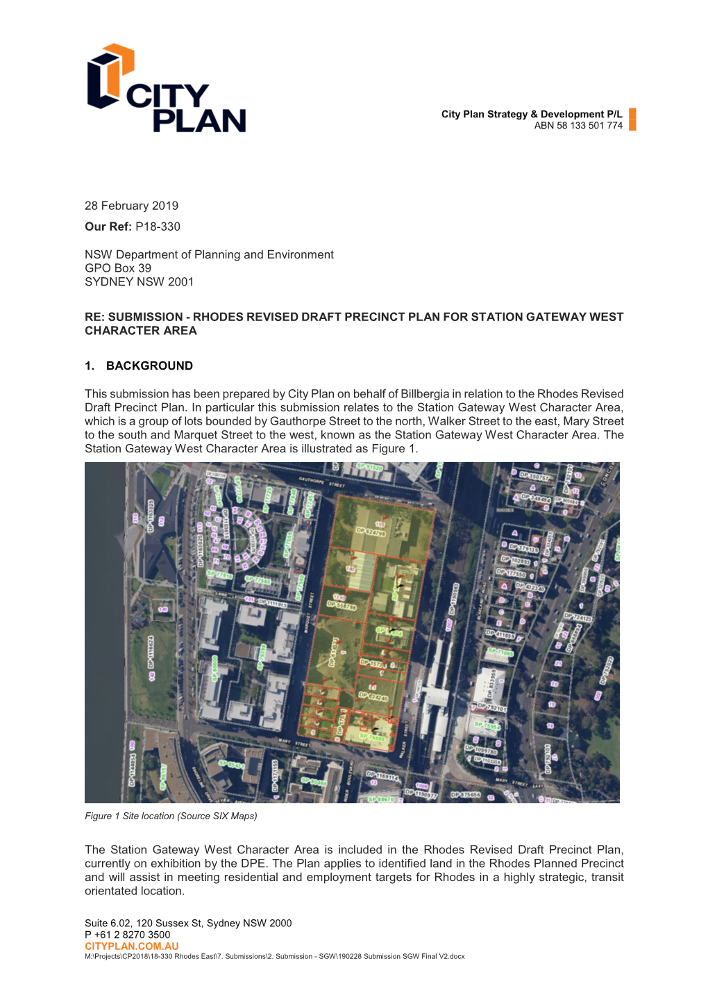 Rhodes Revised Draft Precinct Plan for Station Gateway West Character Area