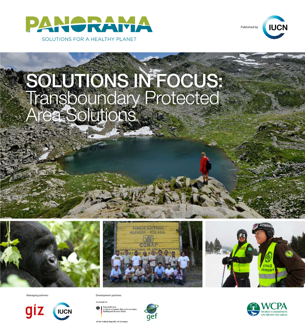 Transboundary Protected Area Solutions