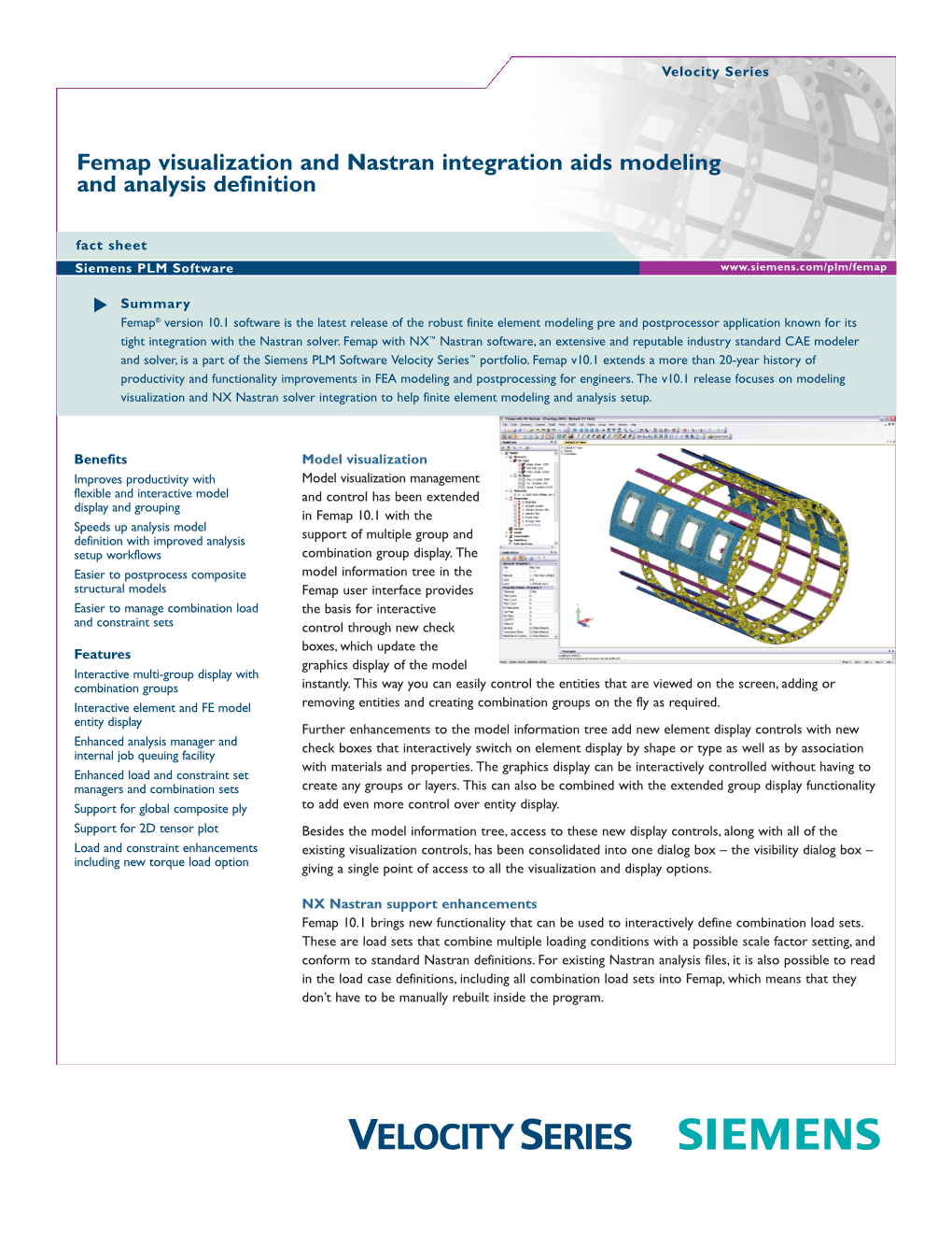 Femap Visualization and Nastran Integration Aids Modeling and Analysis Definition