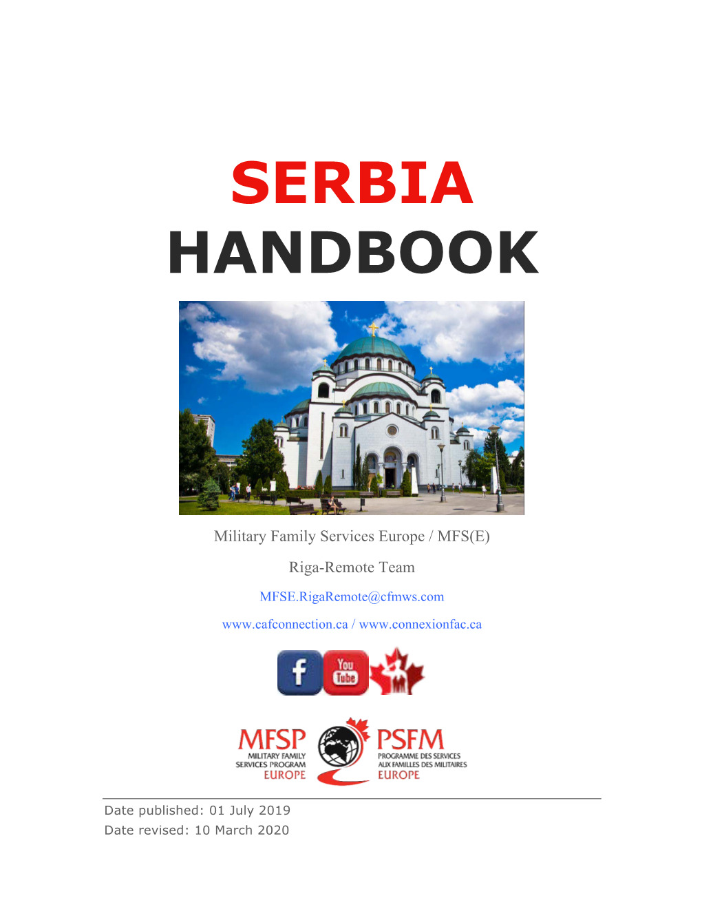 Serbia Handbook