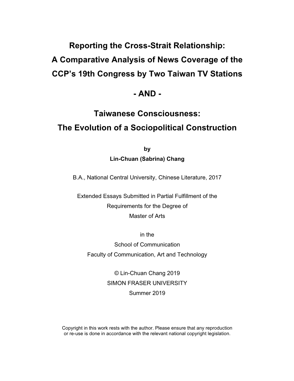 The Influence of Political Conflict on Taiwanese Media in the Democratic Era