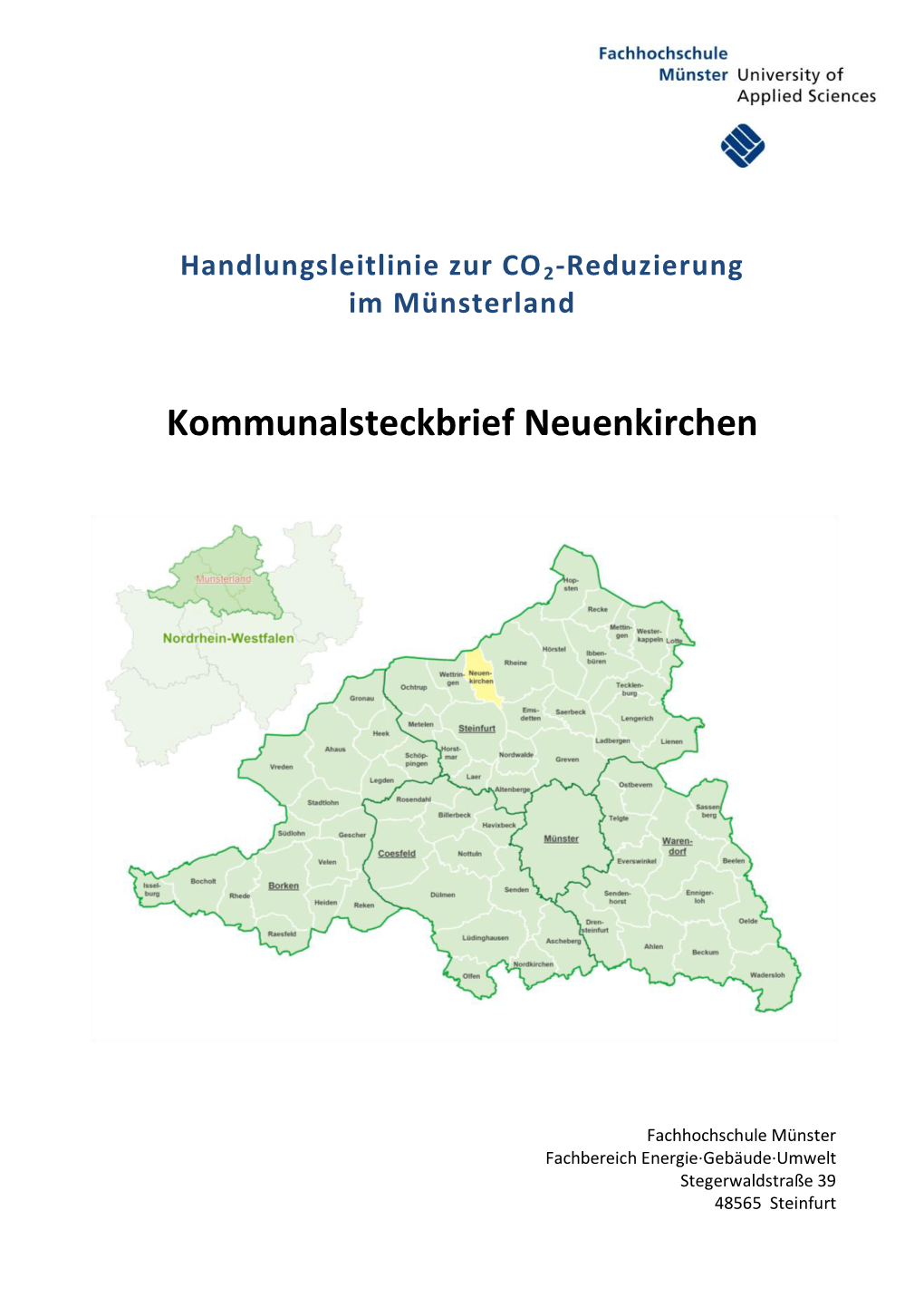 Kommunalsteckbrief Neuenkirchen