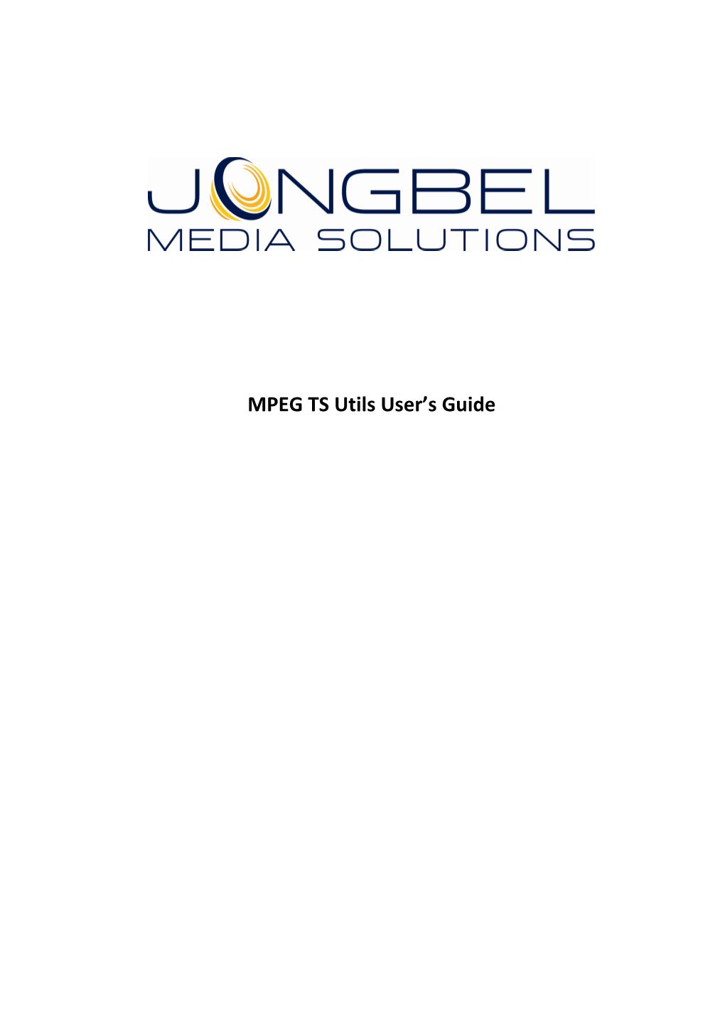 MPEG TS Utils User's Guide