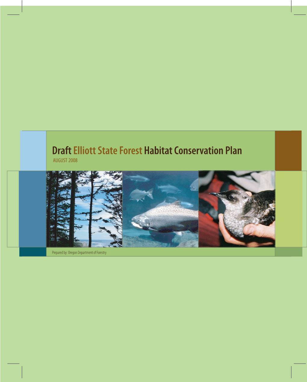 Draftelliott State Forest Habitat Conservation Plan