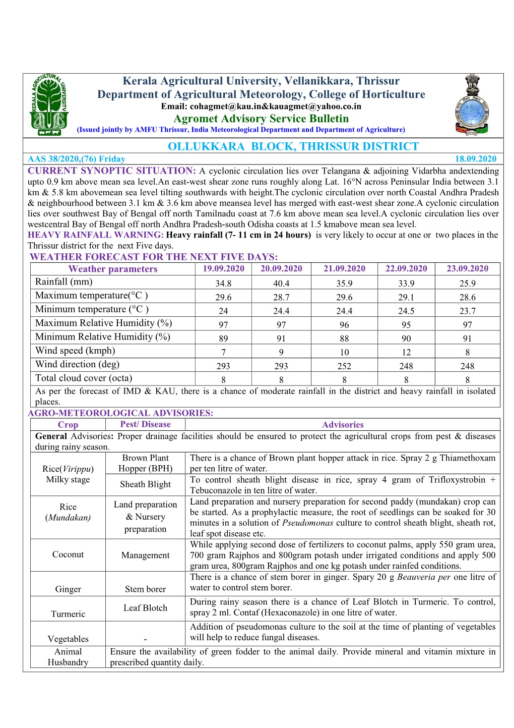 Ollukkara Eng 38 Vab Bulletin