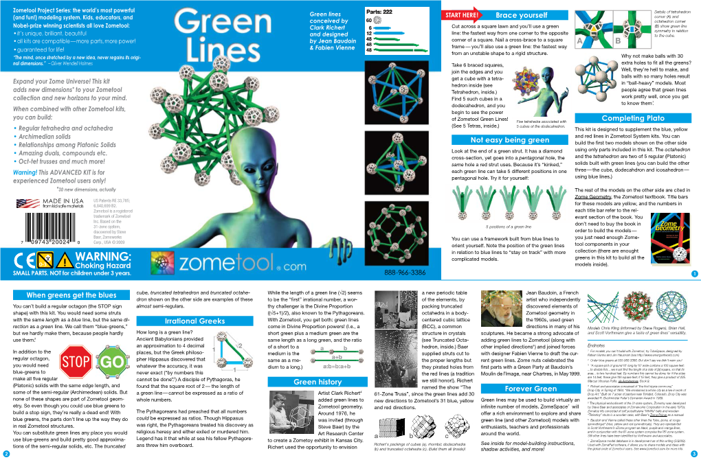 Instructions for Green Lines