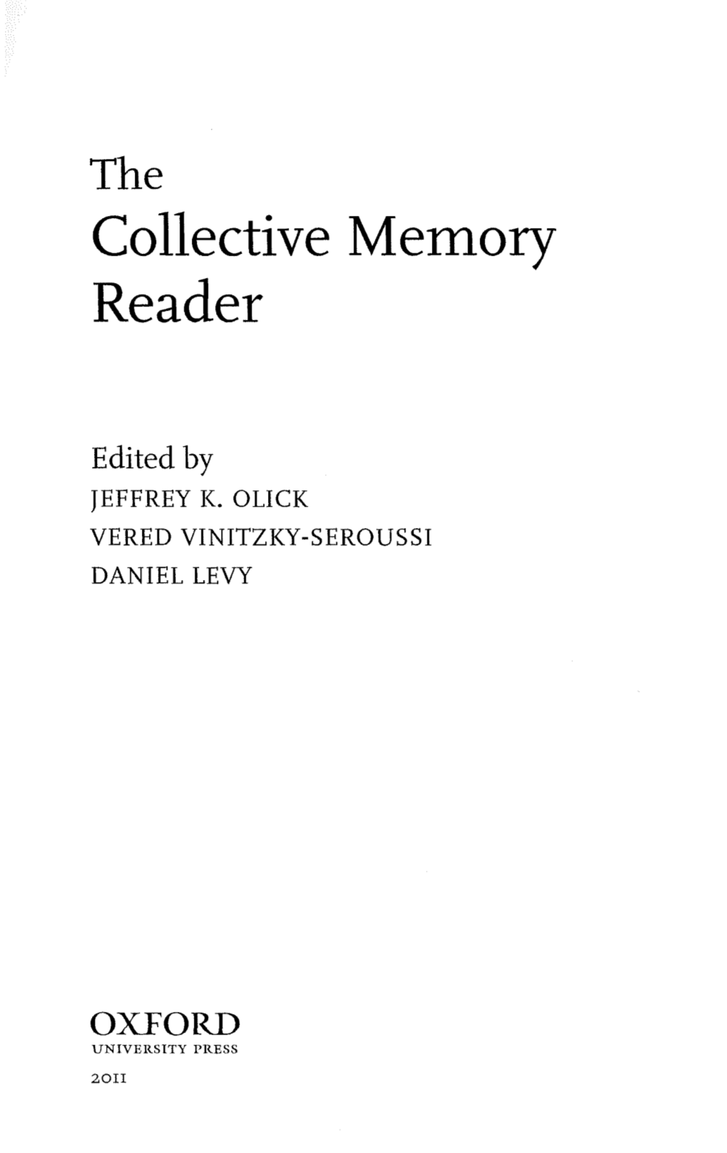 Collective Memory Reader