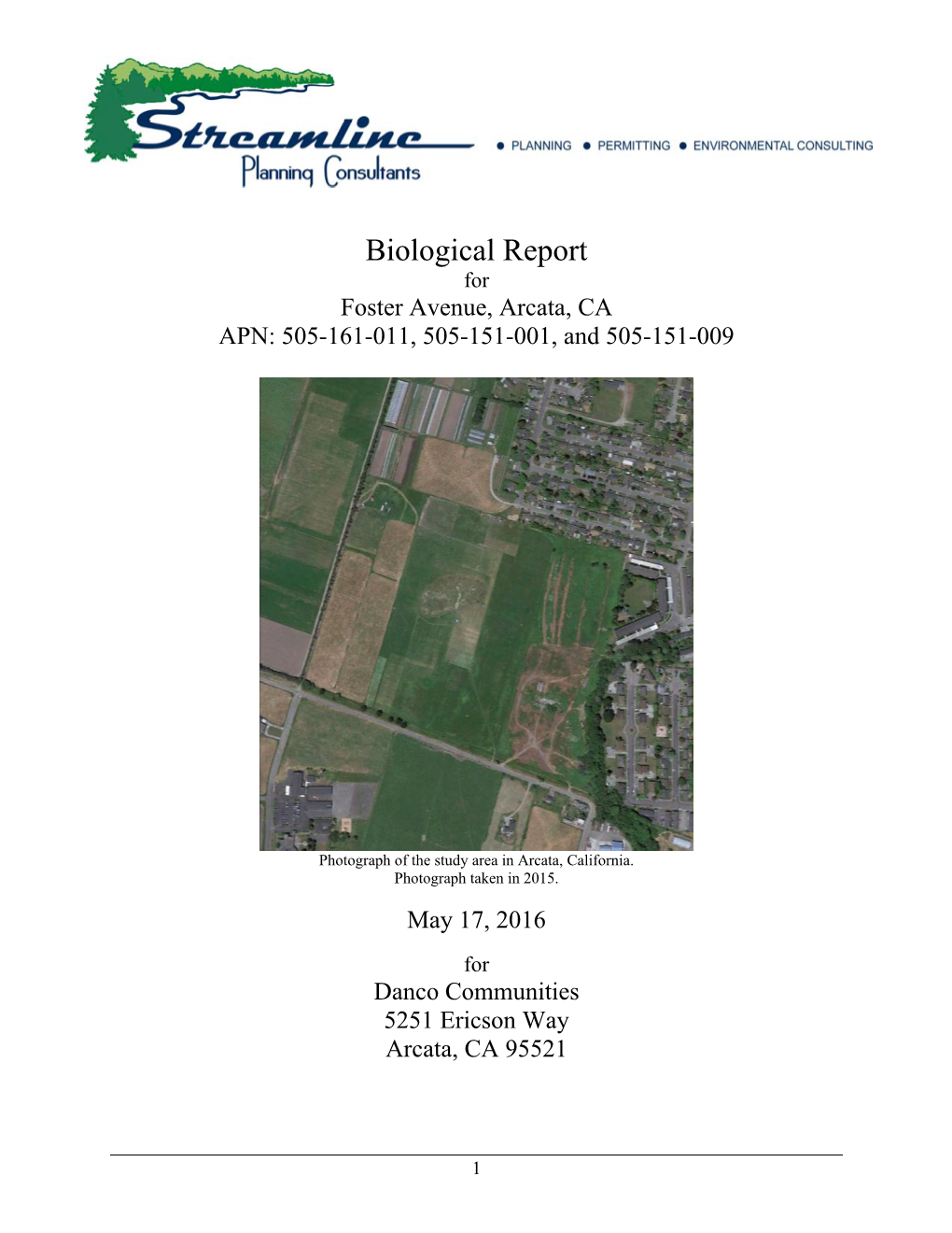 Appendix Z. Biological Report