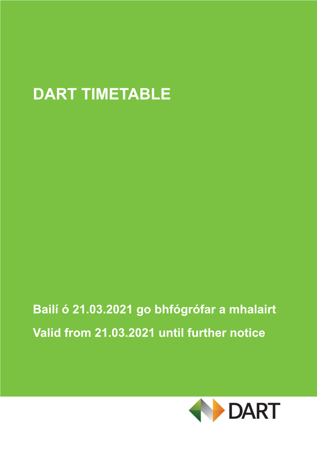 Dart Timetable