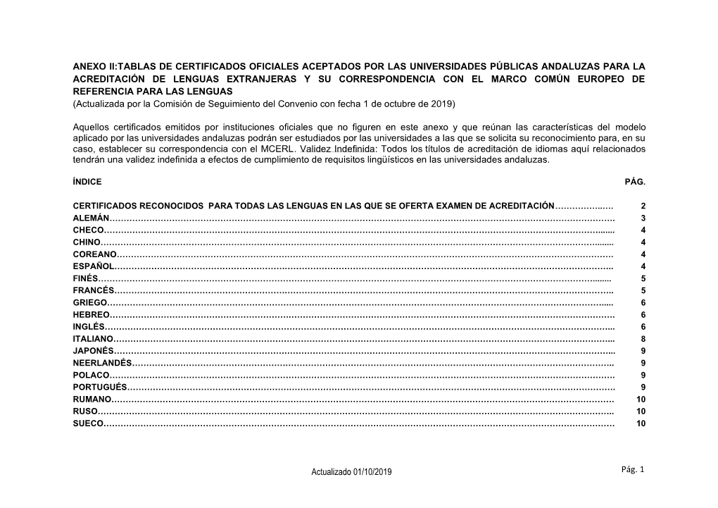 Modelo De Examen De Dominio En Una Segunda Lengua