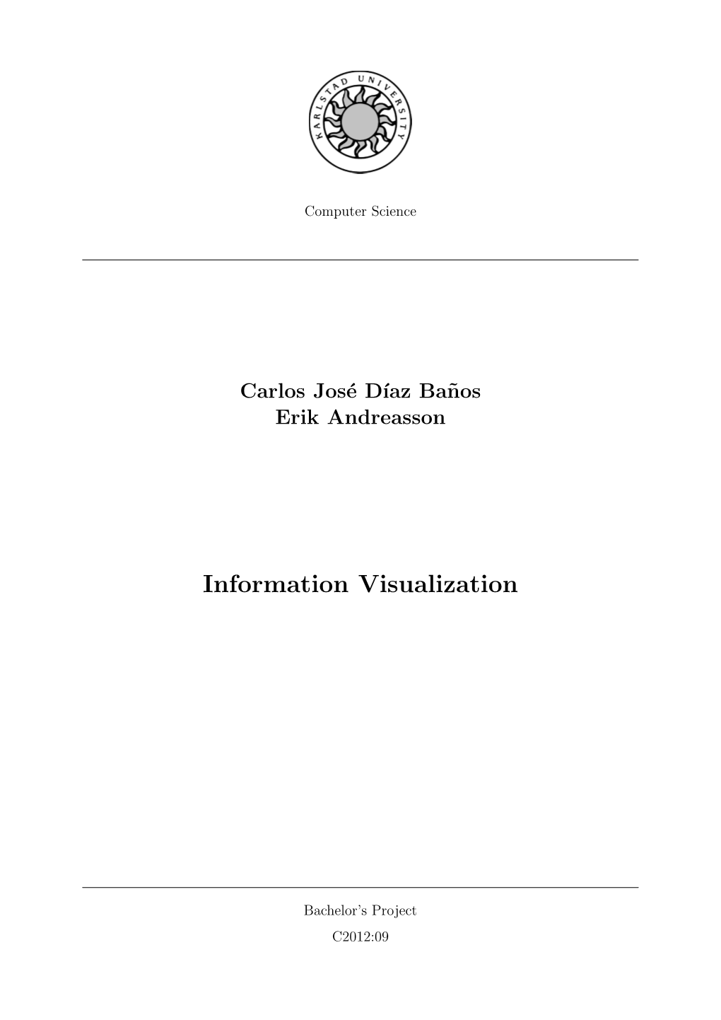 Information Visualization