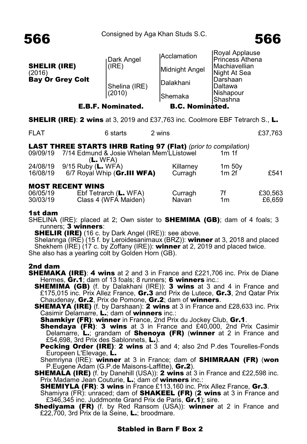A Catalogue Page Lovingly Prepared by Weatherbys