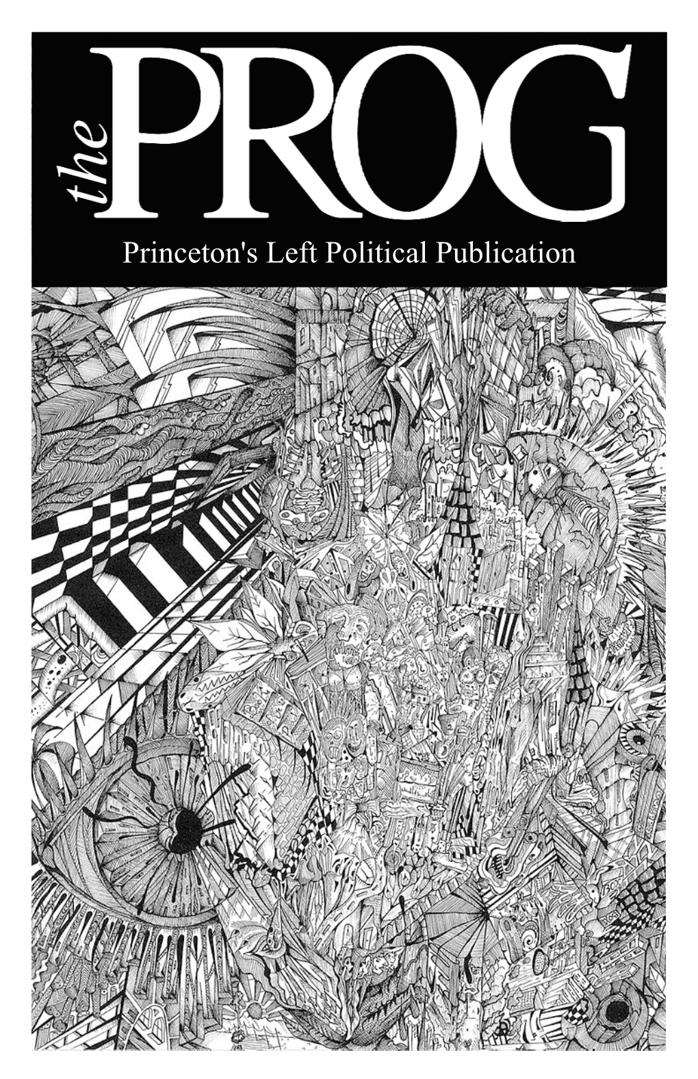 Princeton's Left Political Publication Masthead