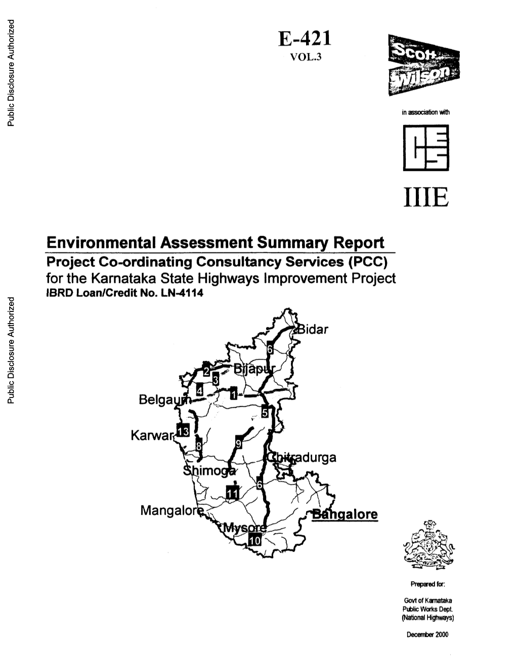 Environmental Assessment Summary Report