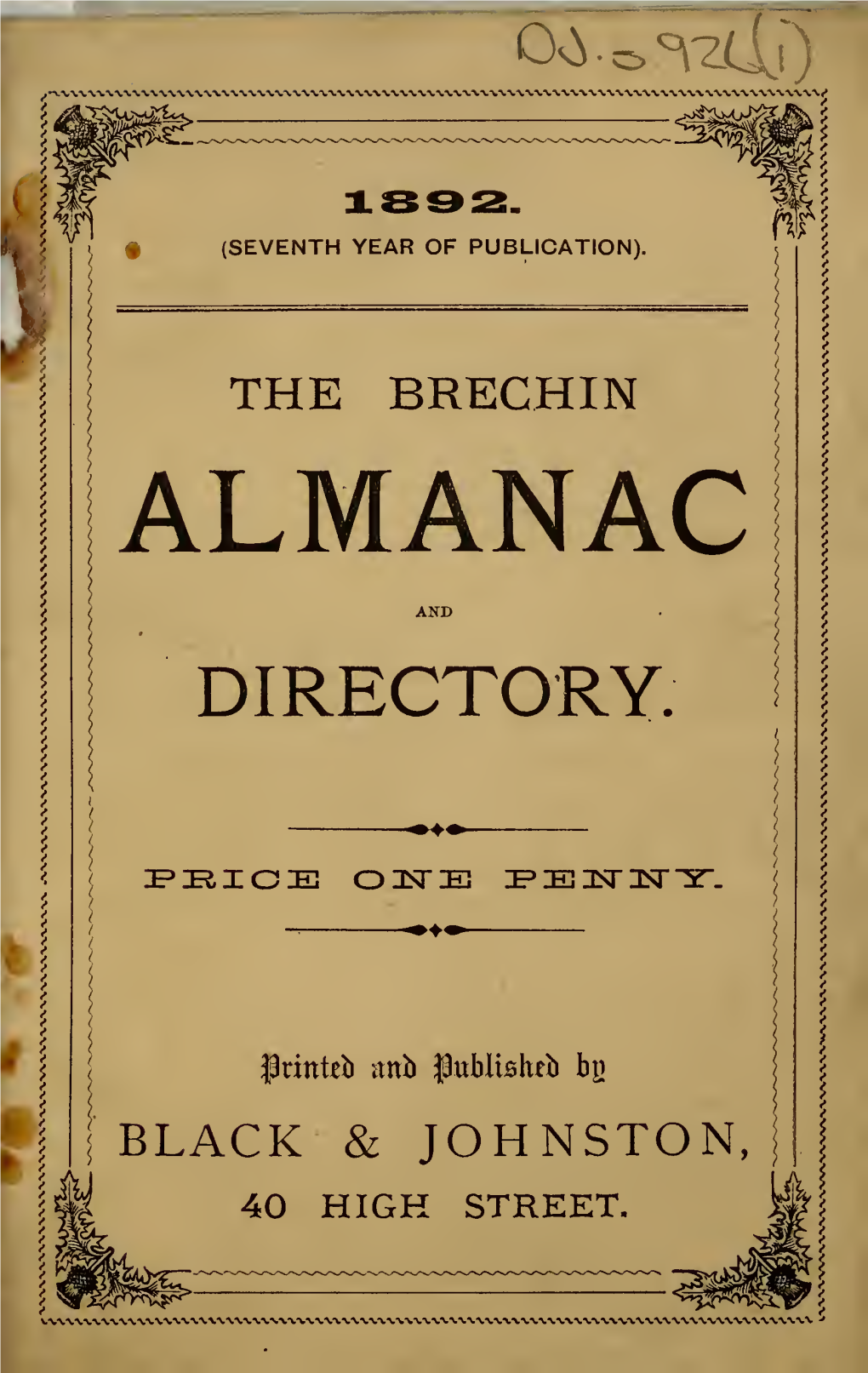 The Brechin Almanac & Directory