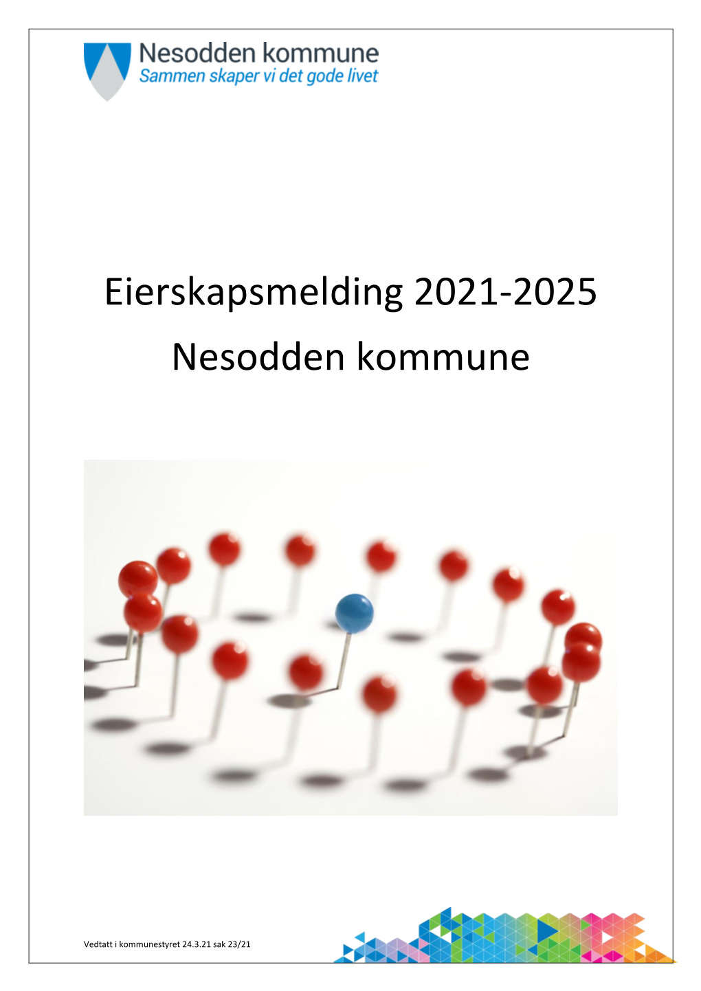 Eierskapsmelding 2021-2025 Nesodden Kommune