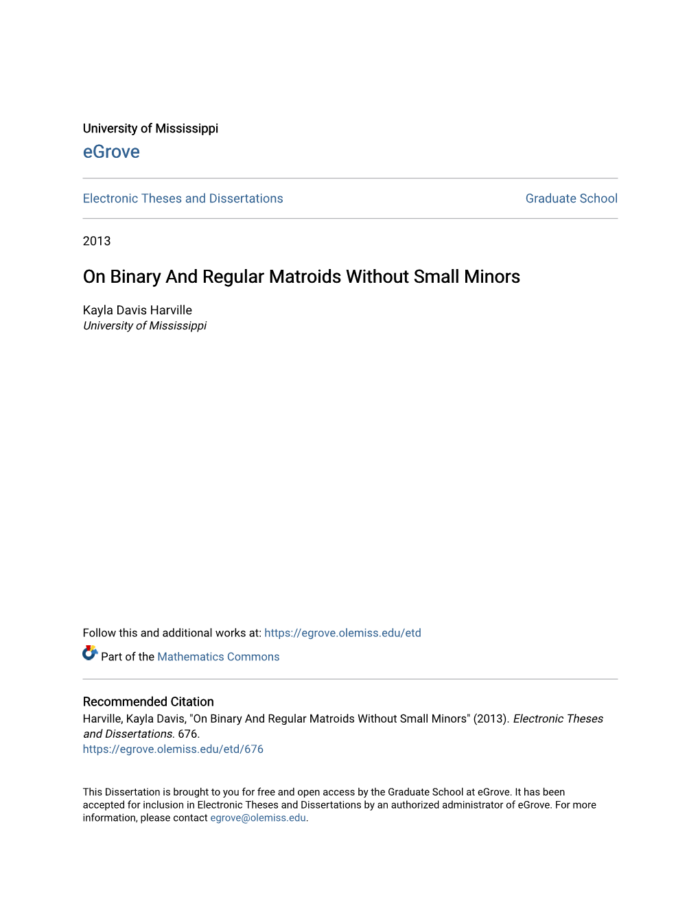 On Binary and Regular Matroids Without Small Minors