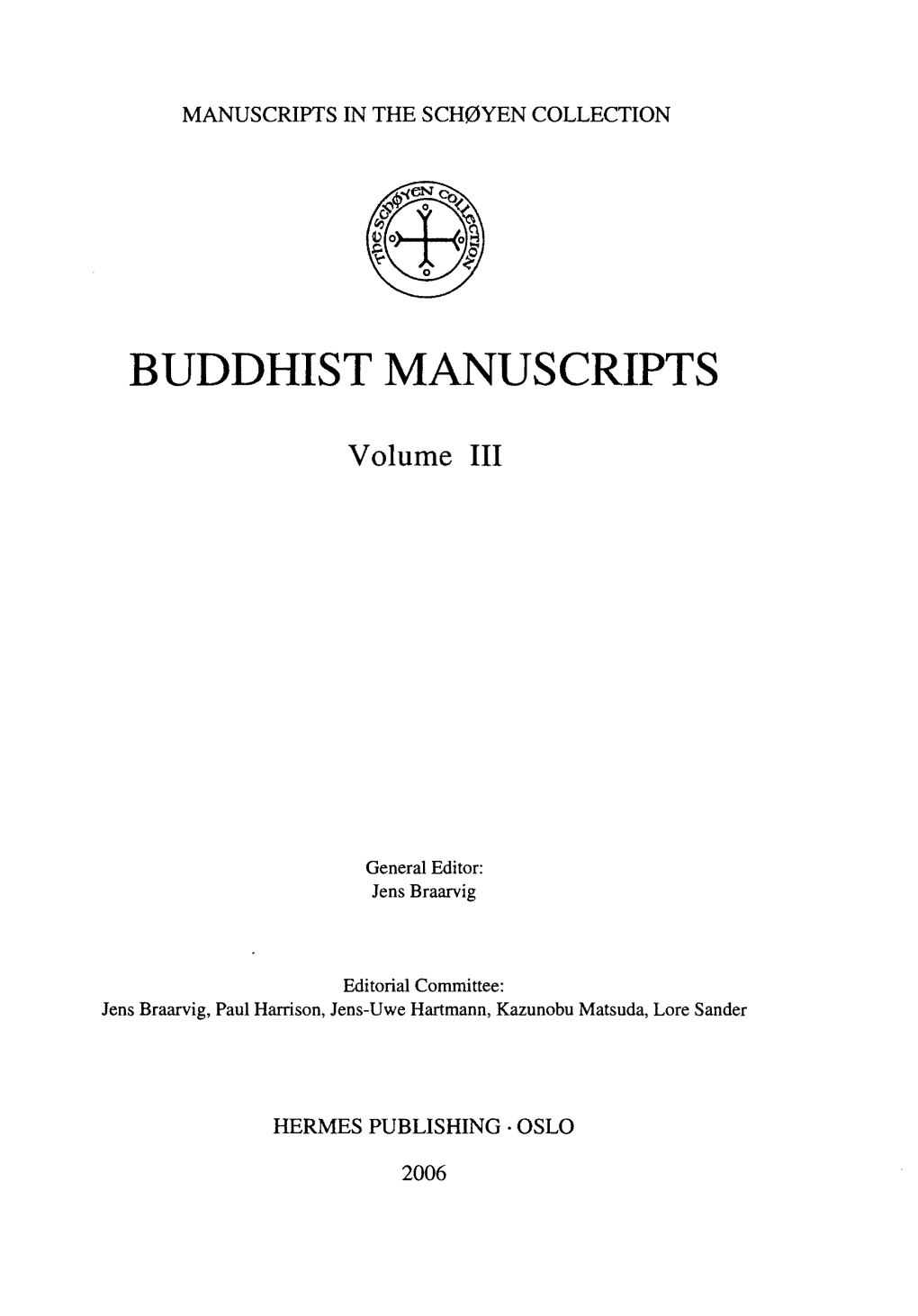 Buddhist Manuscripts