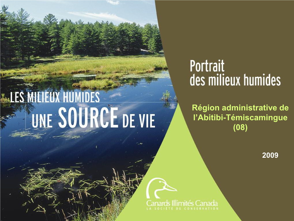 Région Administrative De L'abitibi-Témiscamingue (08)