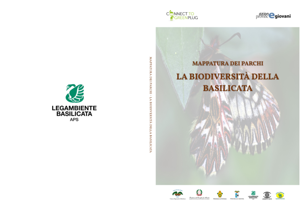 LA BIODIVERSITÀ DELLA BASILICATA Mappatura Dei Parchi, La Biodiversità in Basilicata 1
