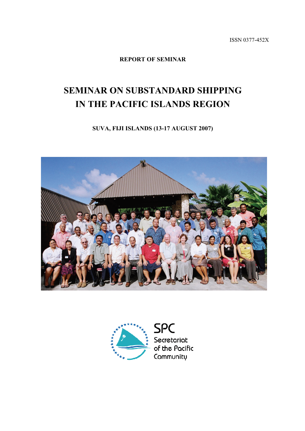 Seminar on Substandard Shipping in the Pacific Islands Region