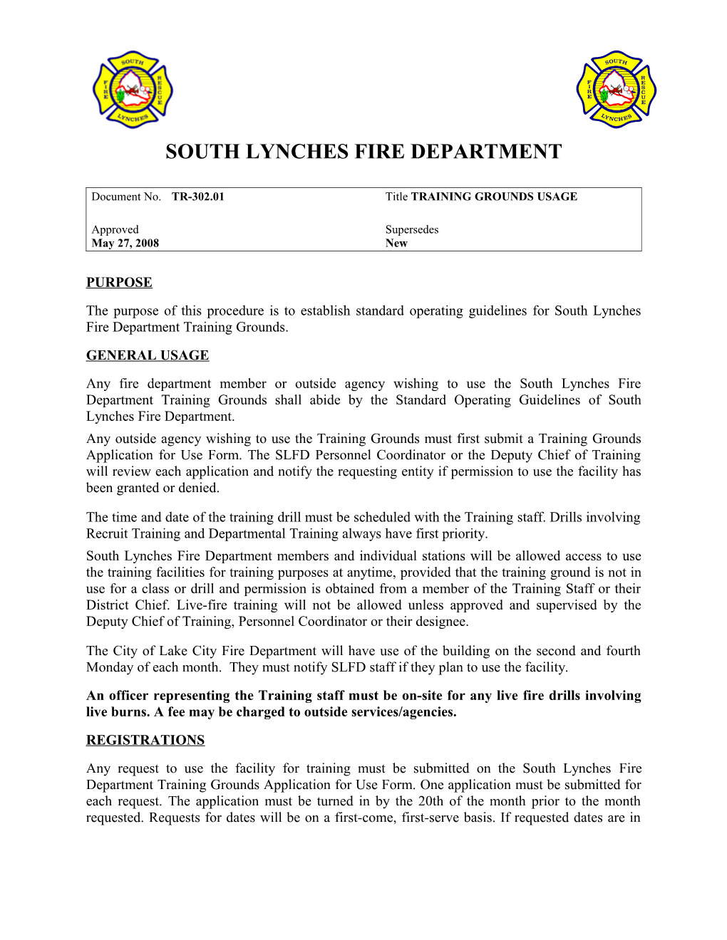 South Lynches Fire Department