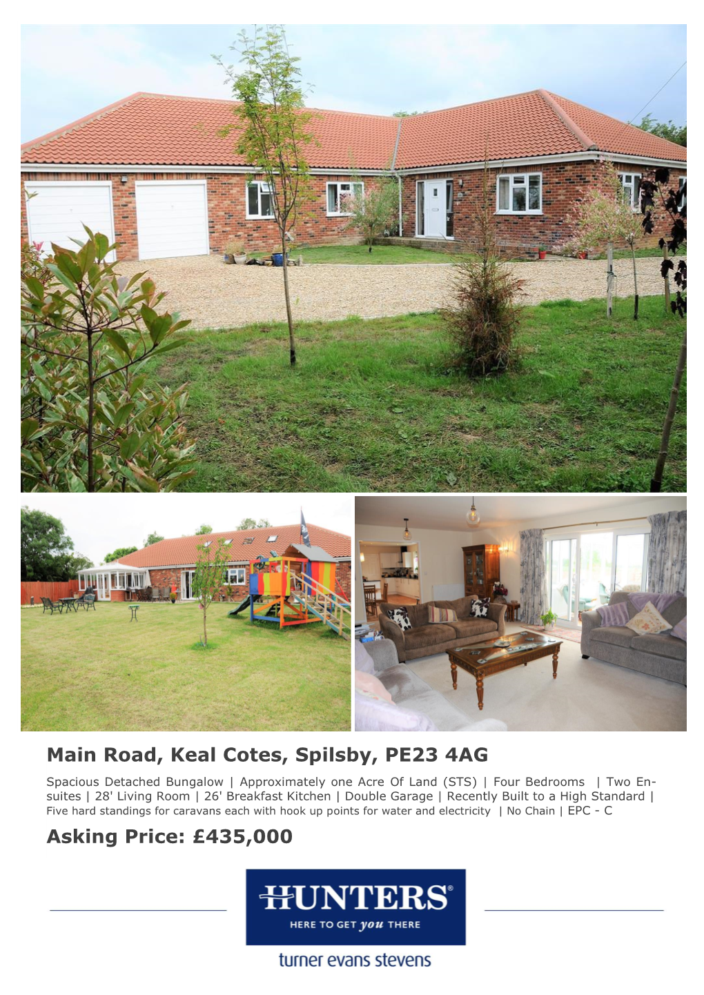 Main Road, Keal Cotes, Spilsby, PE23 4AG Asking Price