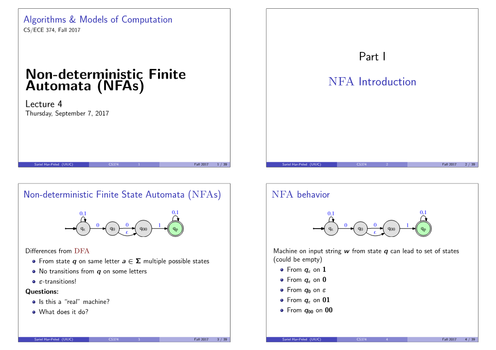 CS 374: Algorithms & Models of Computation