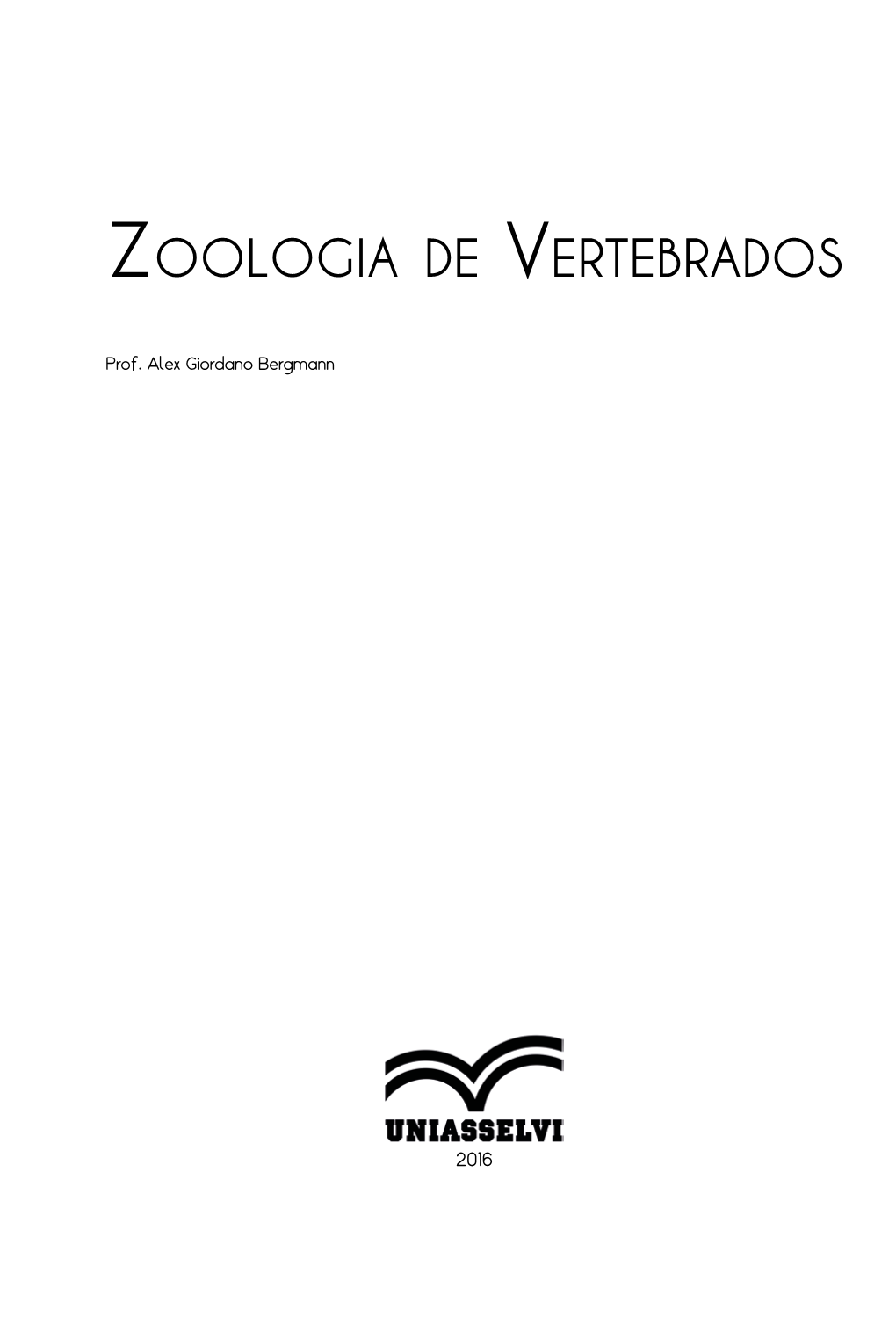 Zoologia De Vertebrados