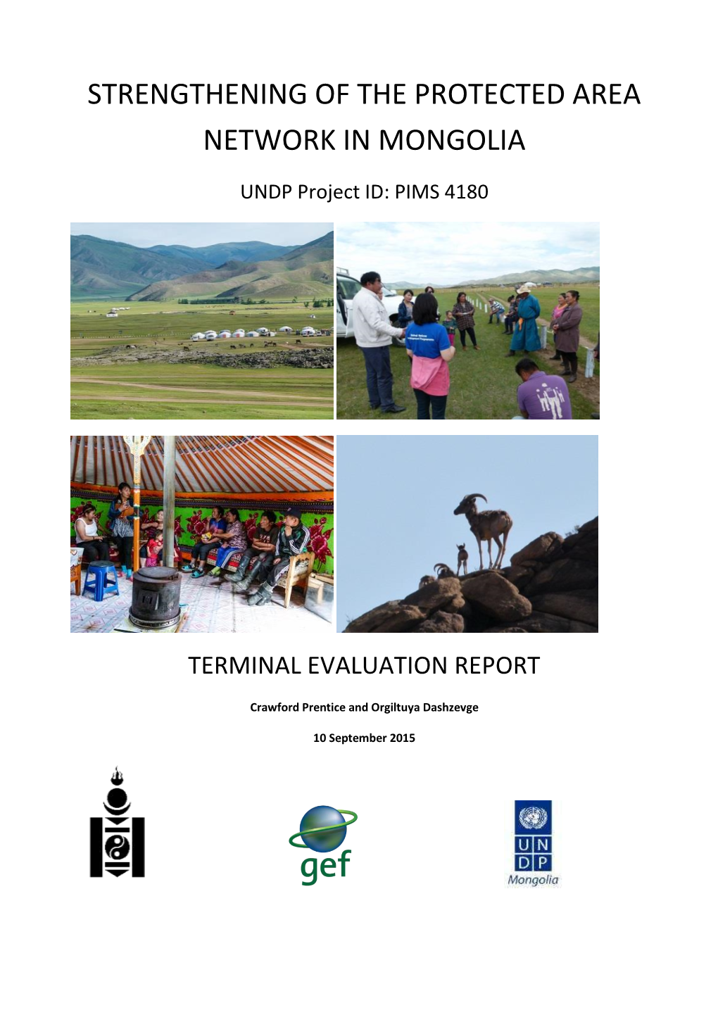 SPAN Mongolia – Terminal Evaluation Report I