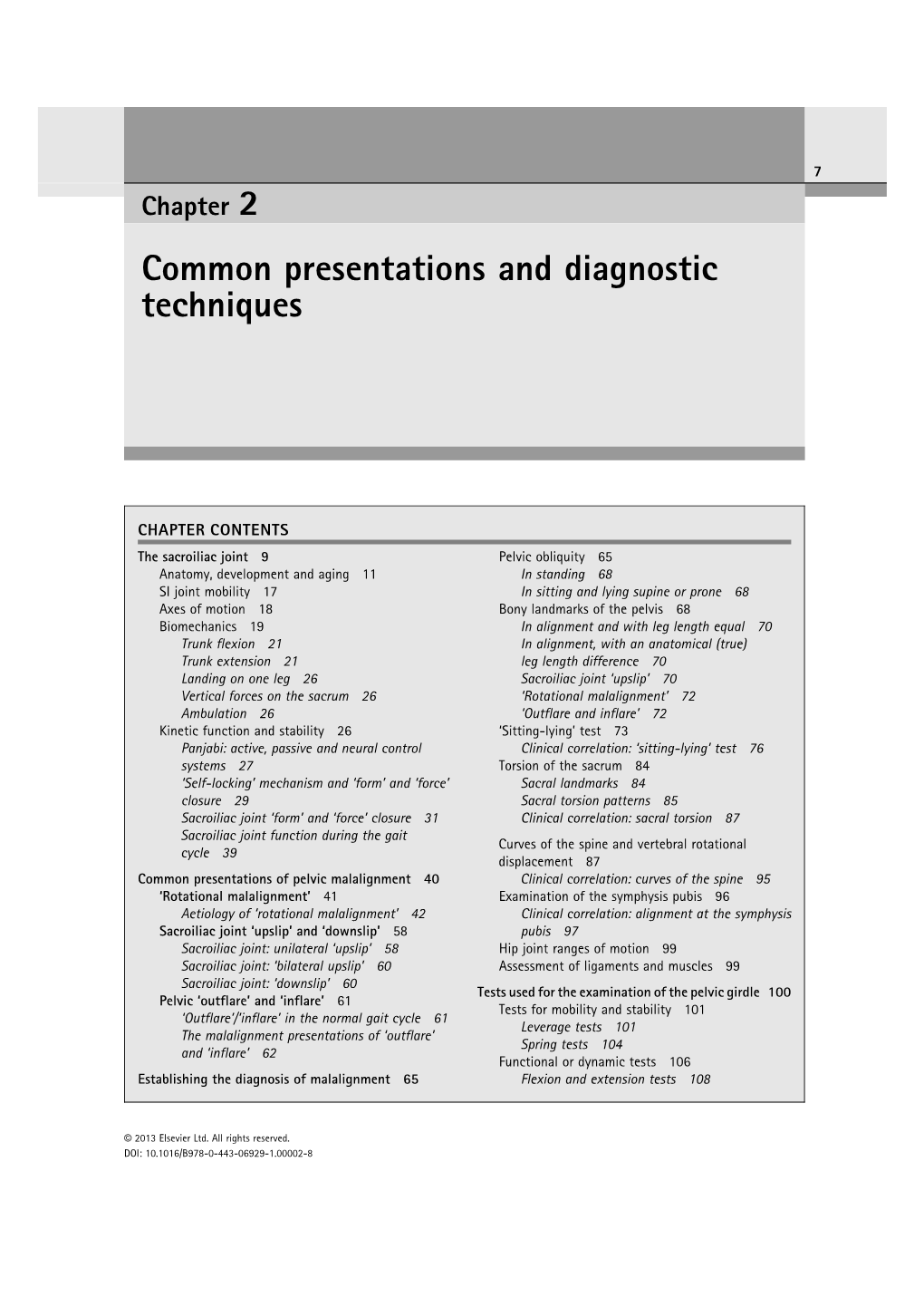 Common Presentations and Diagnostic Techniques