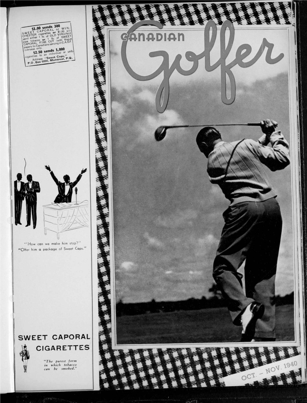 Canadian Golfer, October-November, 1940