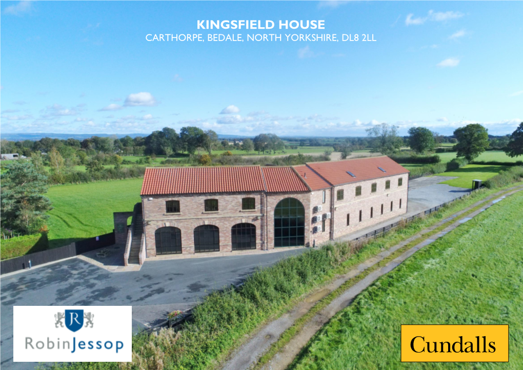 Kingsfield House Carthorpe, Bedale, North Yorkshire, Dl8 2Ll