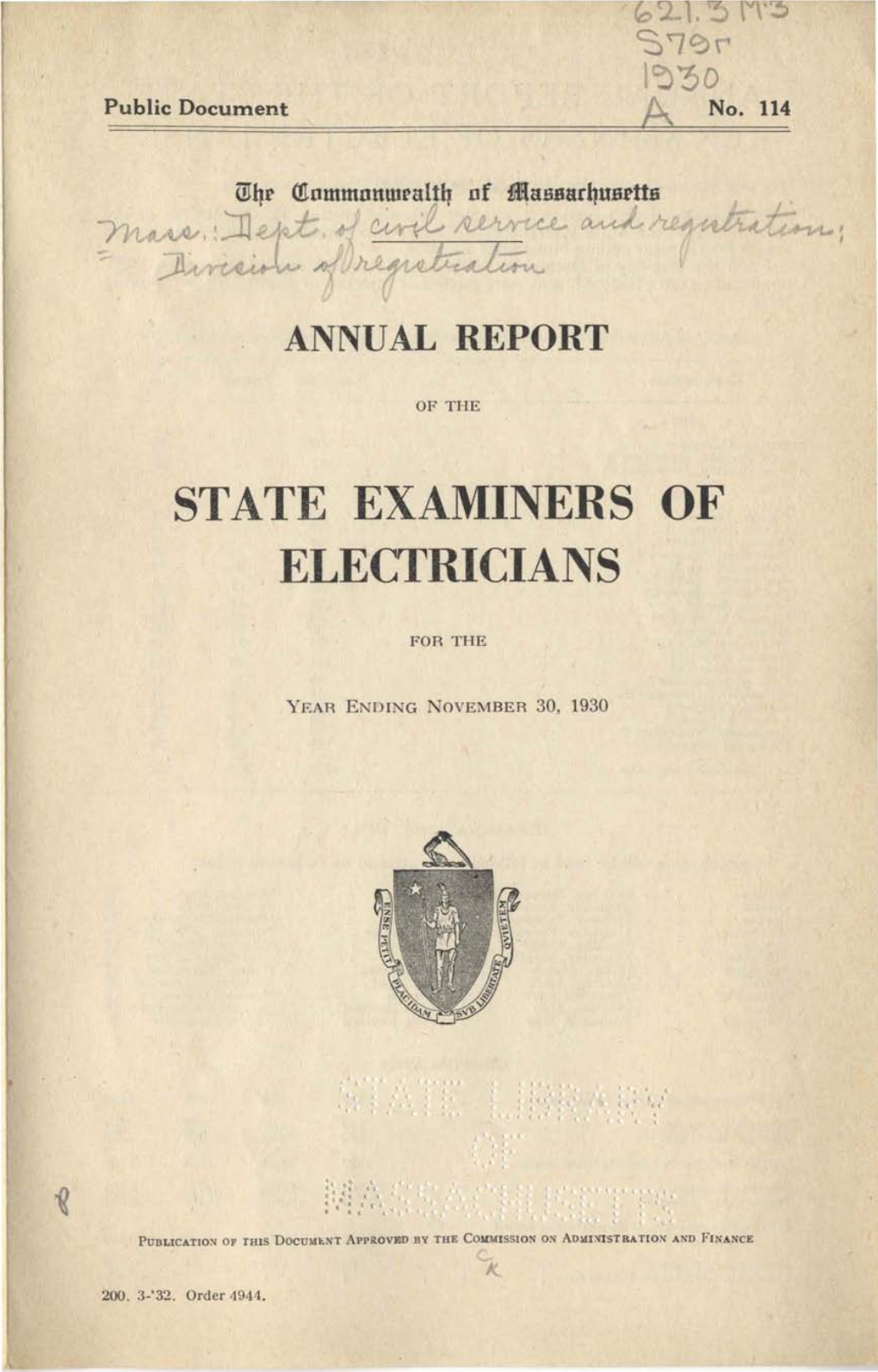 State Examiners of Electricians