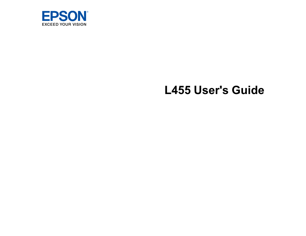 L455 User's Guide