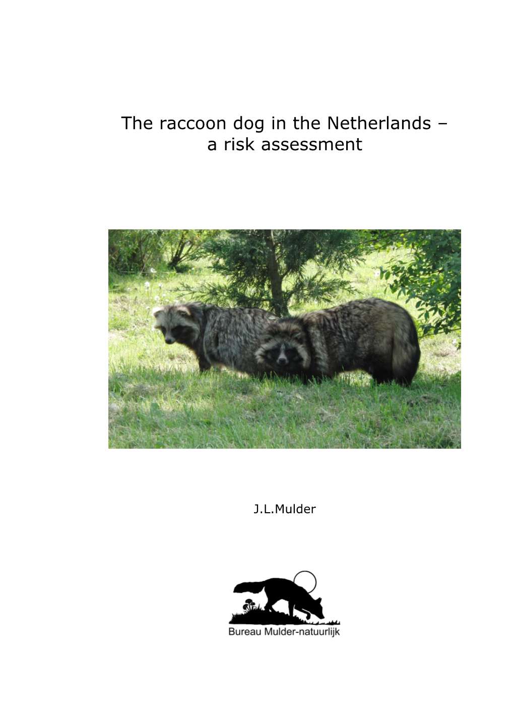 The Raccoon Dog in the Netherlands – a Risk Assessment