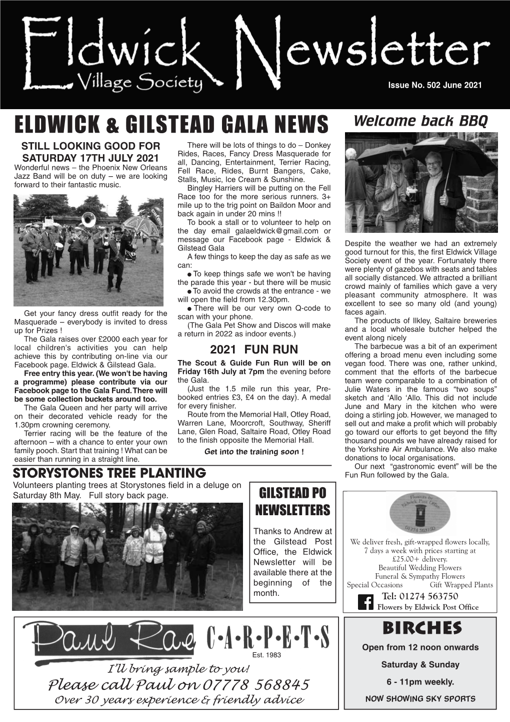Eldwick & Gilstead Gala News