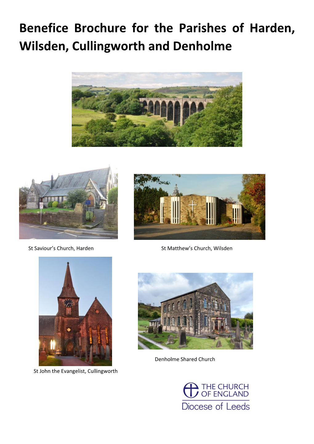 Benefice Brochure for the Parishes of Harden, Wilsden, Cullingworth and Denholme