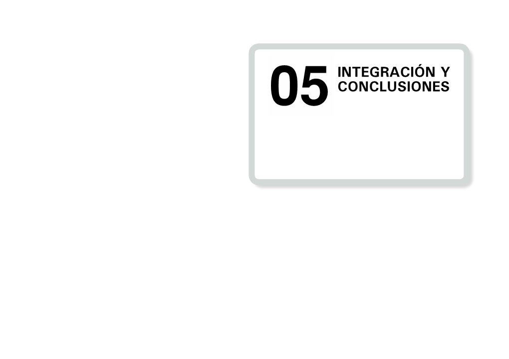 05Integración Y Conclusiones