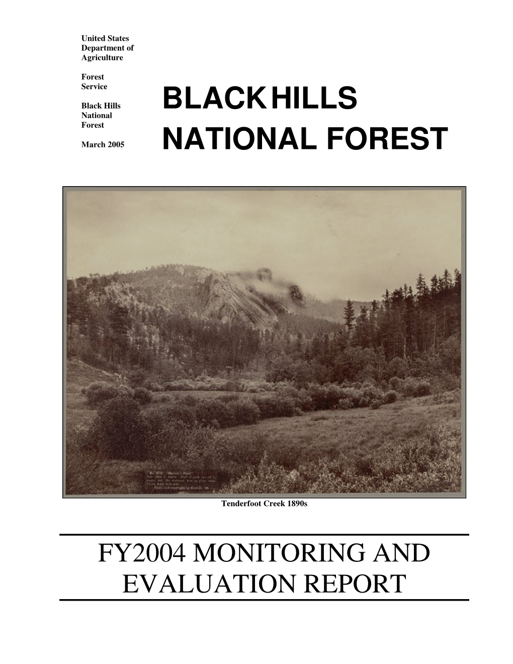 Annual Monitoring Report Is in Chapter Four of the Forest Plan