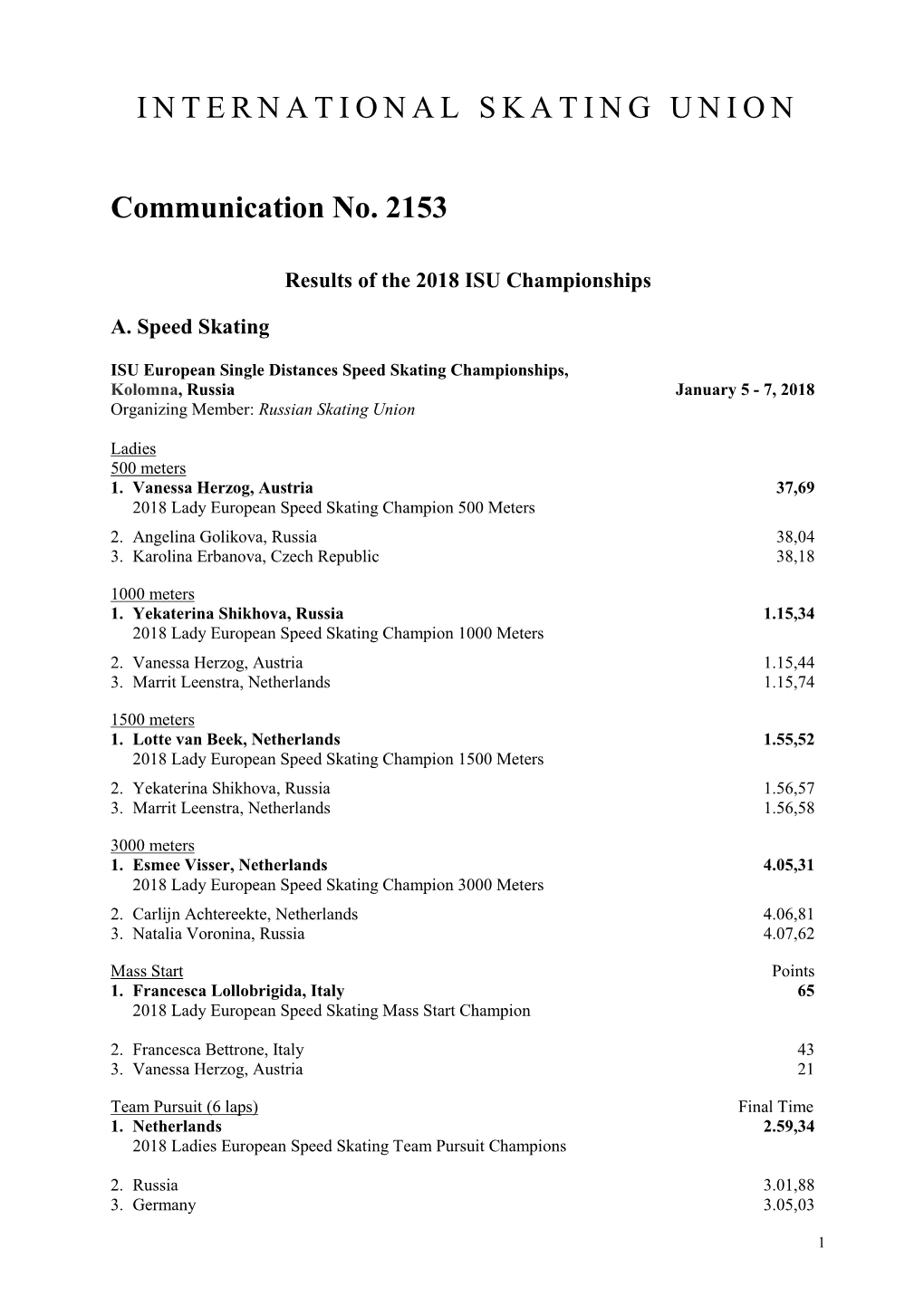 ISU Communication 2153