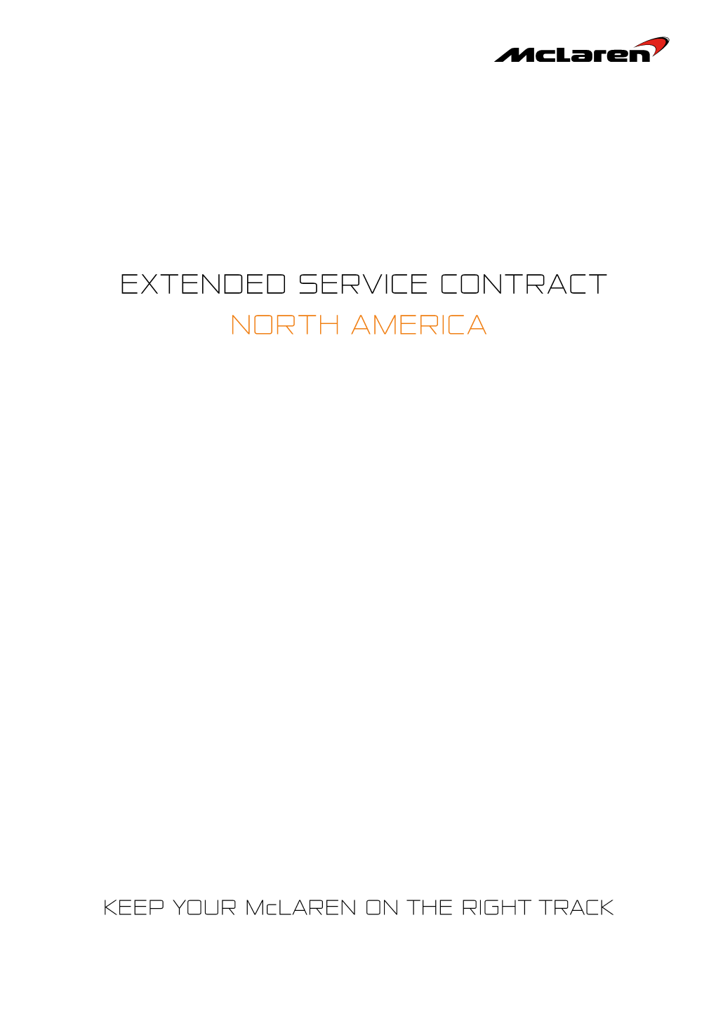 Extended Service Contract North America