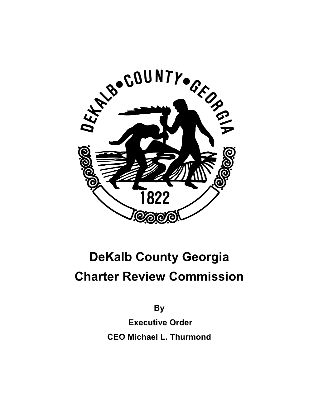 Dekalb County Georgia Charter Review Commission