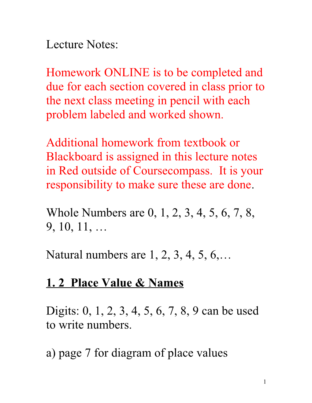 Week 2 Lecture Notes