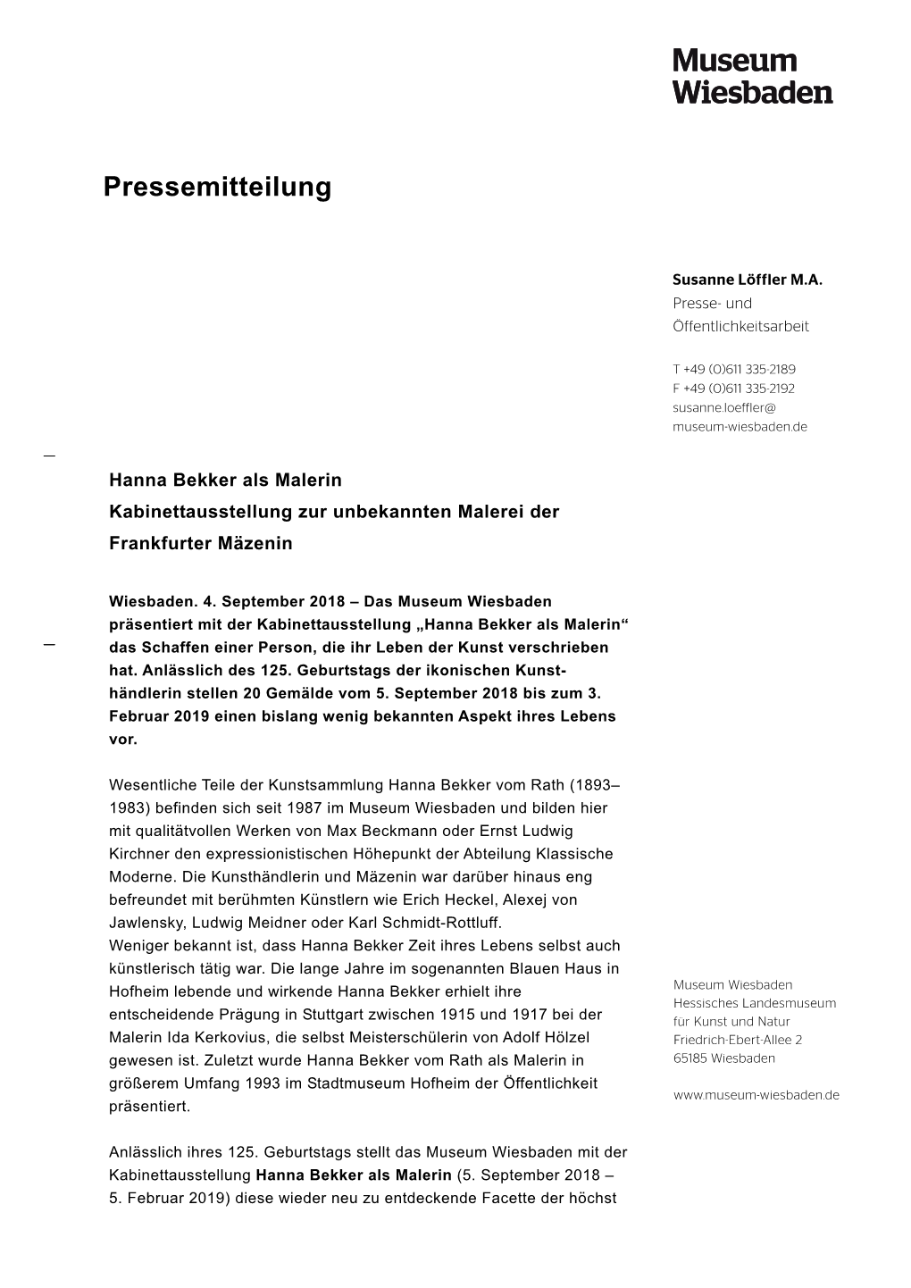 Pressemitteilung