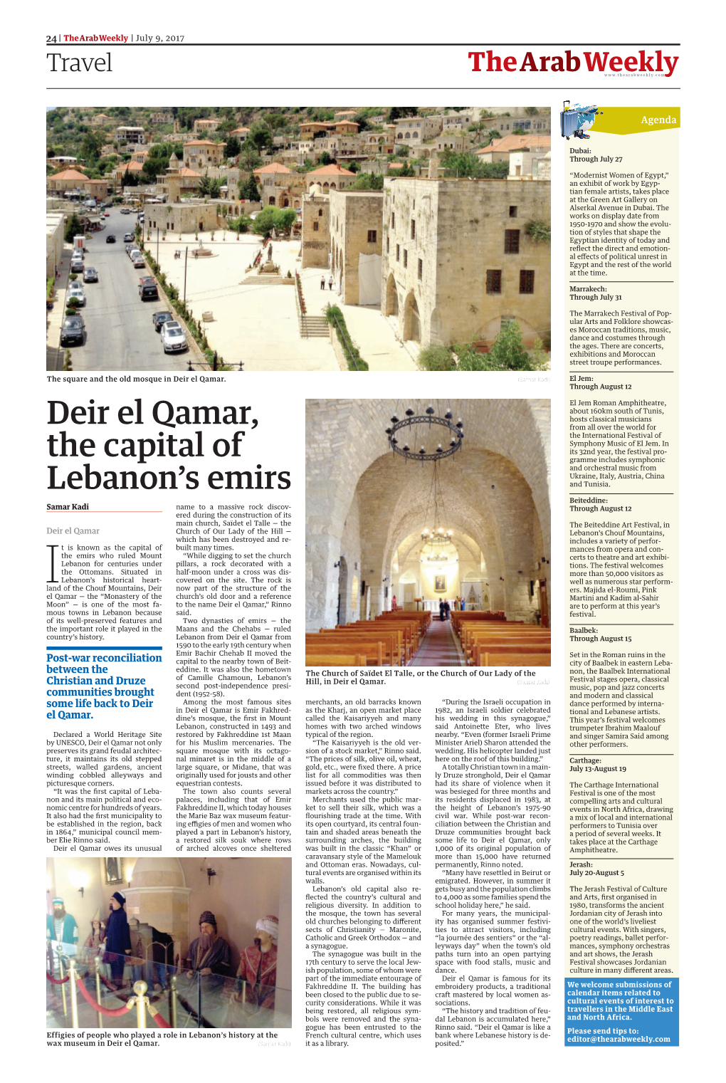 Deir El Qamar, the Capital of Lebanon's Emirs