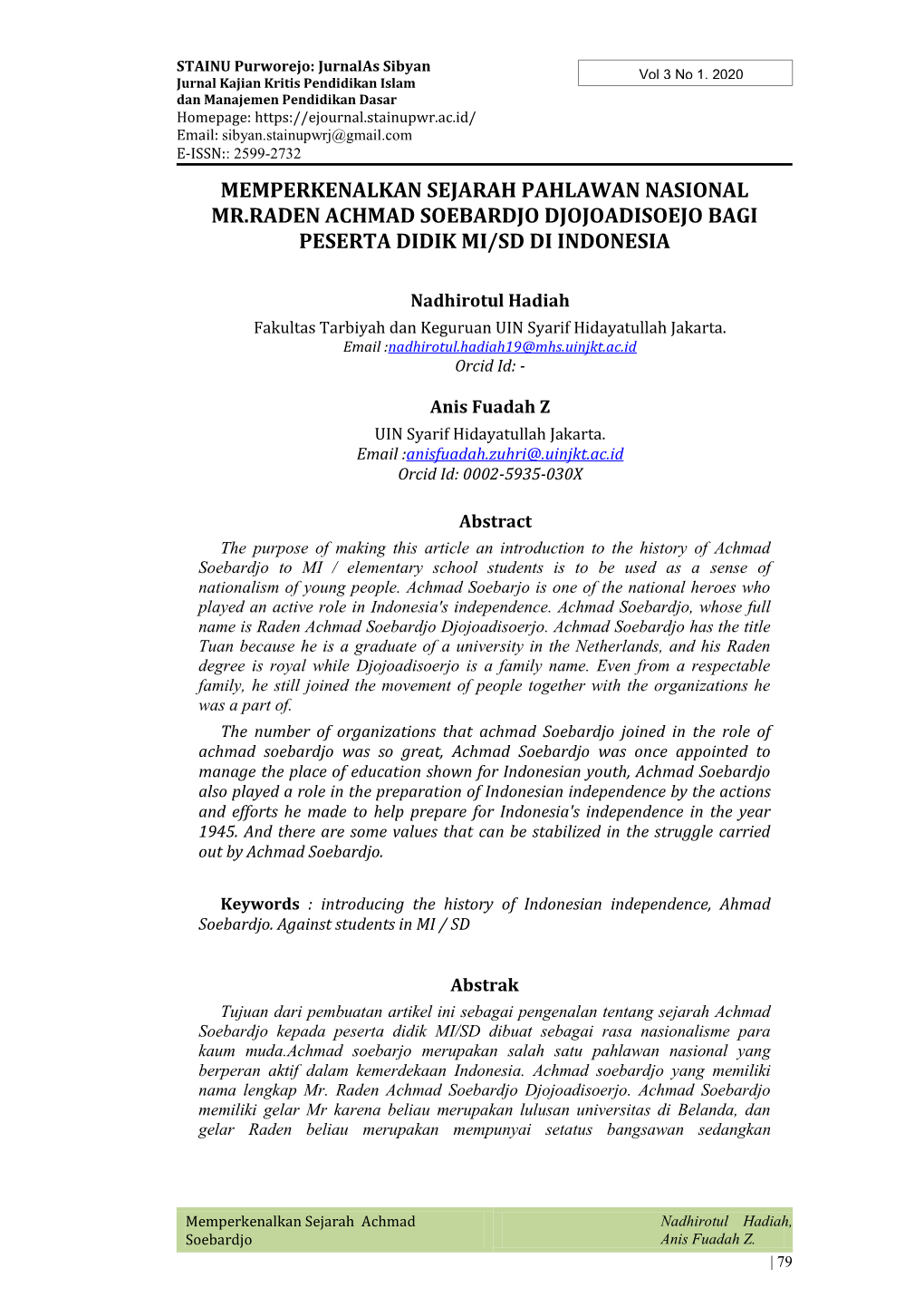 Asist Proceedings Template