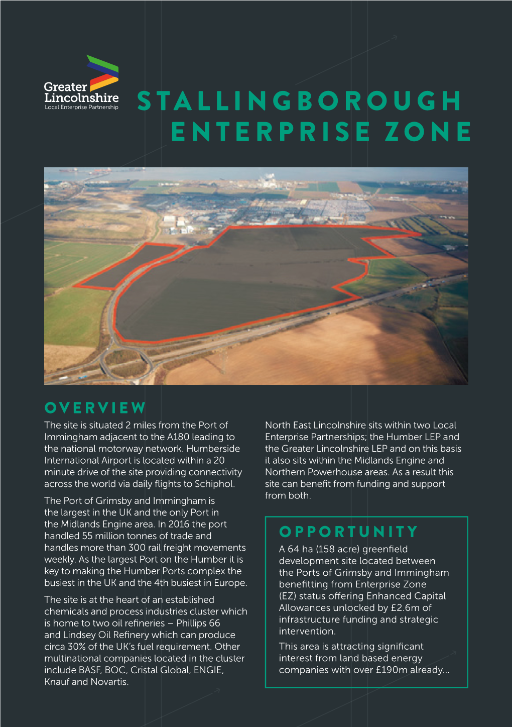 MIPIM Project Portfolio Stallingborough Enterprise Zone